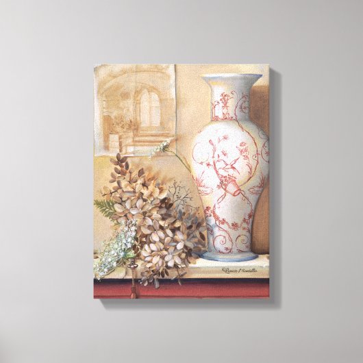 Impression du vase de Toile (Recto)