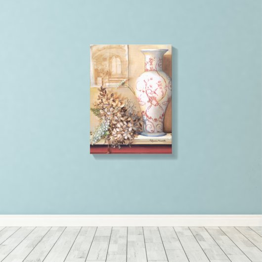 Impression du vase de Toile (Insitu (Plancher de Bois))