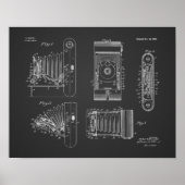 Impression d'un dessin d'art breveté de caméra pli (Devant)