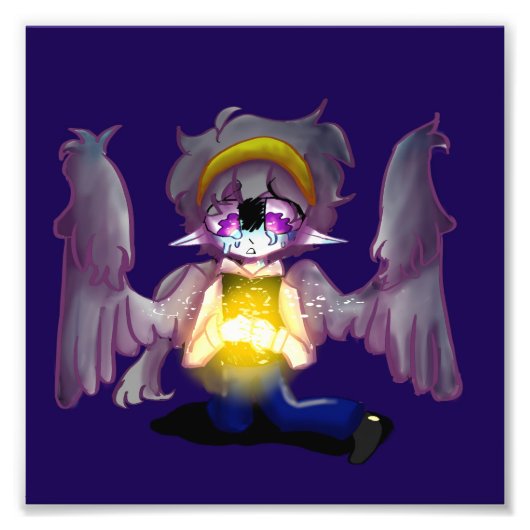 Impression d'un véritable angle tombé (Devant)