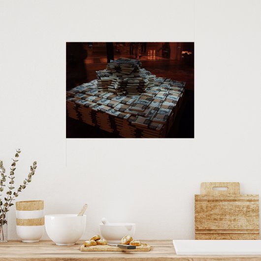 Impression d'une affiche d'un million de dollars (Cuisine)