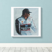 Impression d'une peinture de Dale Earnhardt, sr. (Insitu (Plancher de Bois))