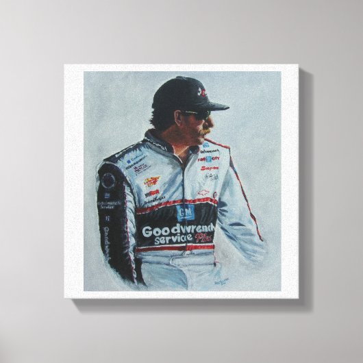 Impression d'une peinture de Dale Earnhardt, sr. (Recto)
