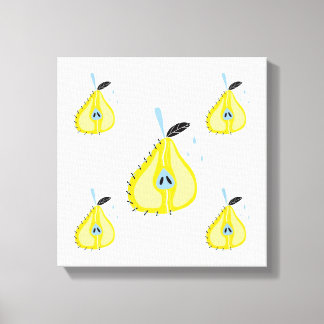 Impression d'une poire d'art simple