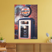 Impression d'une pompe à carburant orange (Insitu(Salon))