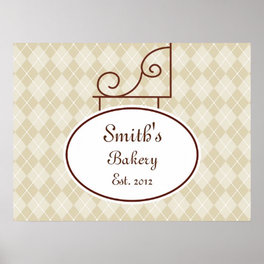 Impression d'une signature Vintage personnalisée (Devant)