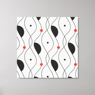 Impression d'une toile d'art Abstraite