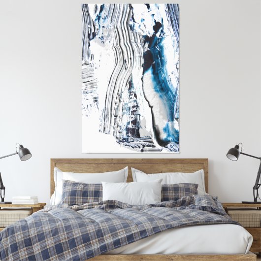 Impression d'une toile d'art Abstraite (Insitu(Chambre))