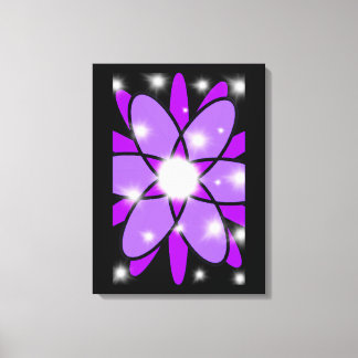 Impression d'une toile d'expérience florale