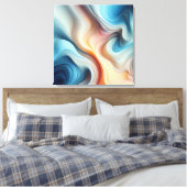 Impression d'une toile étirée Abstraite (Insitu(Chambre))