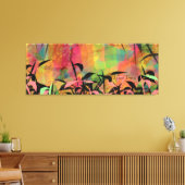 Impression d'une toile étirée d'attaque d'art (Insitu(Salon))