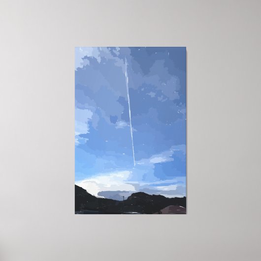 Impression d'une toile haute étirée (Recto)