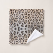 Impression élégante et stylée d'animal en fourrure (Gant de toilette)