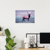 Impression Elk sans frontières (Bureau à domicile)