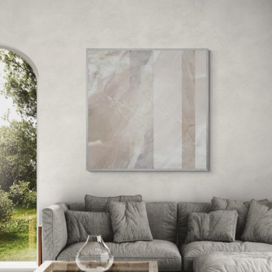 Impression en bande Pastel Neutre Et Doux