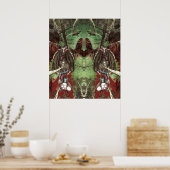 Impression en bois sanglant (Cuisine)