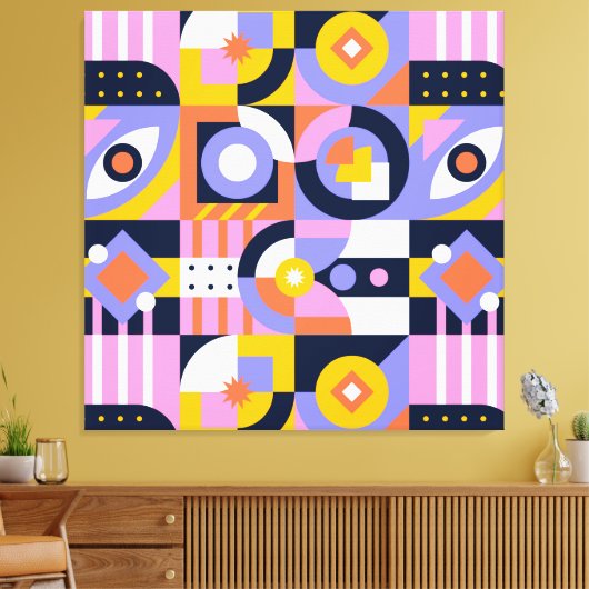 Impression en mosaïque Abstraite (Insitu(Salon))