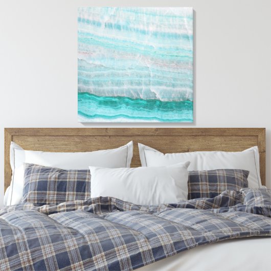 Impression en pierre de granit turquoise (Insitu(Chambre))