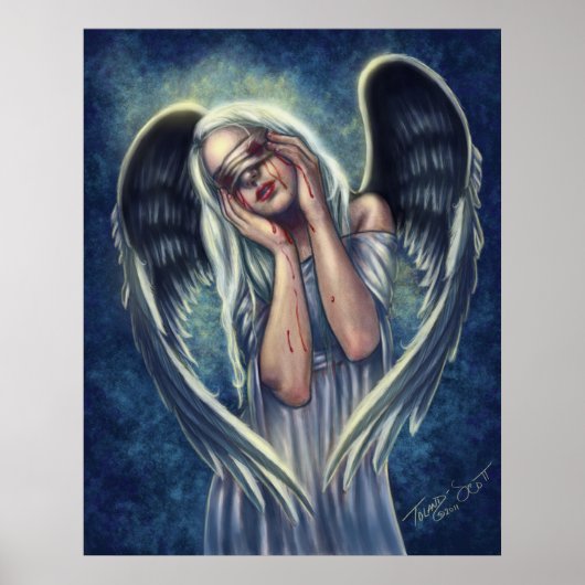 Impression en toile Angel Blessé (Devant)
