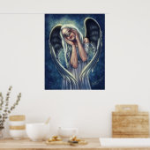Impression en toile Angel Blessé (Cuisine)