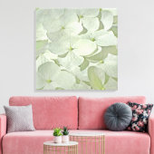 Impression en toile blanche Hydrangea (Insitu(Salon))