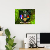 Impression en toile brillante 15x15 (Bureau à domicile)