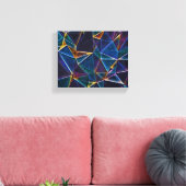 Impression en toile bulles cassées (Insitu(Salon))