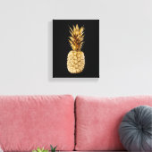 Impression en toile d'ananas or (Insitu(Salon))