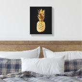 Impression en toile d'ananas or (Insitu(Chambre))