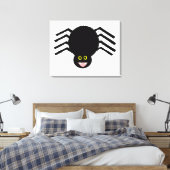 Impression en toile d'araignée noire (Insitu(Chambre))