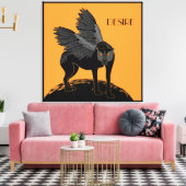 Impression en toile de désir (Insitu(Salon))