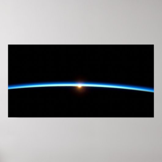 Impression en toile de ligne bleue mince (Devant)