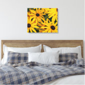 Impression en toile de Susans aux yeux noirs (Insitu(Chambre))