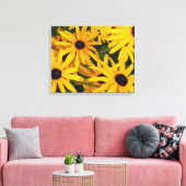 Impression en toile de Susans aux yeux noirs (Insitu(Salon))