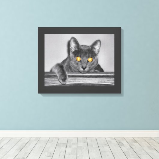 Impression en toile dorée (Insitu (Plancher de Bois))