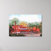 Impression en toile du marché de Roberts dans Wood (Recto)