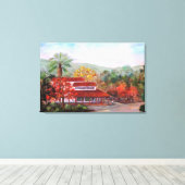 Impression en toile du marché de Roberts dans Wood (Insitu (Plancher de Bois))