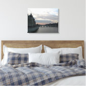 Impression en toile élégante avec coucher de solei (Insitu(Chambre))