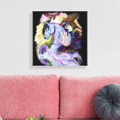 Impression en toile Equine Dreams (Insitu(Salon))