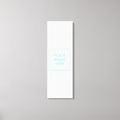 Impression en toile étamée - 12 po x 36 po (Recto)