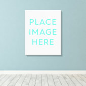 Impression en toile étamée - 16 po x 20 po (Insitu (Plancher de Bois))