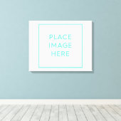 Impression en toile étamée - 20 po x 16 po (Insitu (Plancher de Bois))