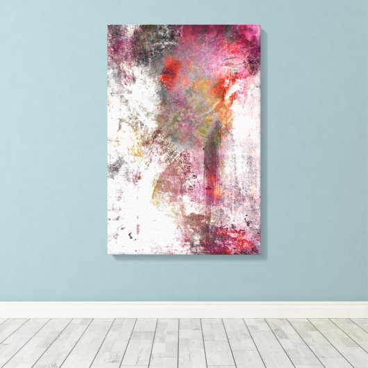 Impression en toile étirée 010 Abstraite (Insitu (Plancher de Bois))