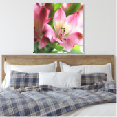 Impression en toile étirée Alstro de printemps (Insitu(Chambre))