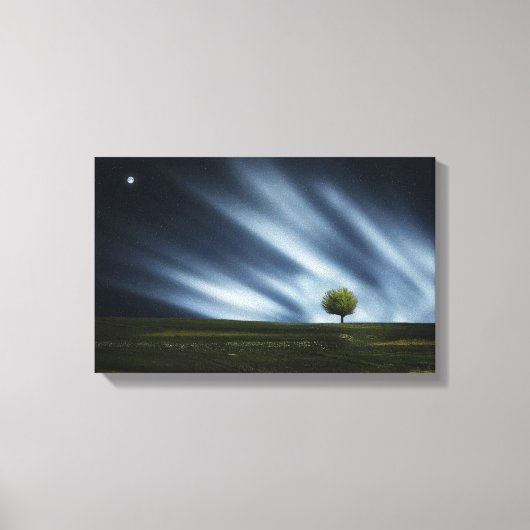 Impression en toile étirée - Arbre de l'étoile pay (Recto)