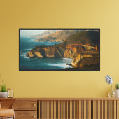 Impression en toile étirée - Big Sur (Insitu(Salon))