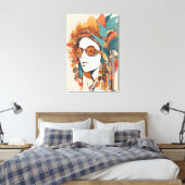 Impression en toile étirée Boho (Insitu(Chambre))