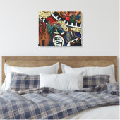 Impression en toile étirée de Jazz City (Insitu(Chambre))