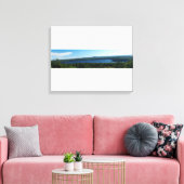 Impression en toile étirée de la vue en millions d (Insitu(Salon))