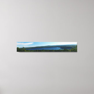 Impression en toile étirée de la vue en millions d